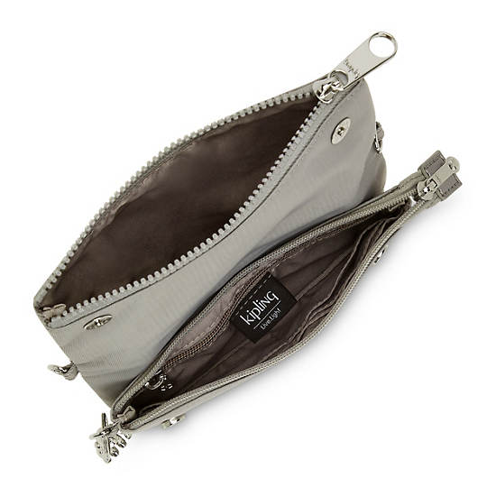 Kipling Lynne 3-in-1 Convertible Crossbody Bags Almost Grey | CA 1186IL